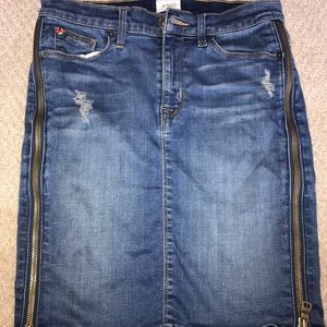 Hudson denim skirt- barely worn